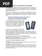 Certificación y Documentación Del Cableado