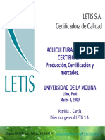 Letis Certificadora Organica