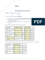 Simple Present Tense