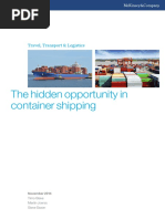 The Hidden Opportunity in Container Shipping: Travel, Transport & Logistics