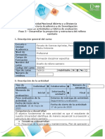 Guía de Actividades y Rúbrica de Evaluación - Paso 3 Desarrollar La Proyección y Estructura de Un Relleno Sanitario