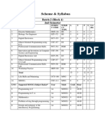 Scheme & Syllabus Sem 2 