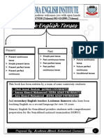 12 ENGLISH TENSES PRIMARY 2017-2018 Ok