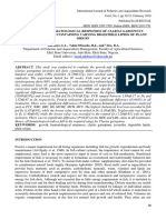 Growth and Haematological Responses of Clarias Gariepinus Juveniles Fed Diets Containing Varying Digestible Lipids of Plant Origin