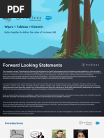 Tableau at Salesforce Partner Awareness Session WIPRO - v2