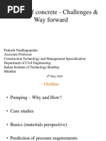 KHRI-Webinar (04-05-2020) - Pumping of Concrete - Challenges & Way Forward - DR Prakash Nandagopalan (IITB)