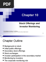 Stock Offerings and Investor Monitoring: Financial Markets and Institutions, 7e, Jeff Madura