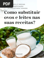 Ebook Confeitaria Vegana - Leite e Ovos