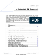 A Basic Guide To RTD Measurements: Application Report