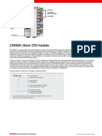 CX9000 - Basic CPU Module: CX900x-xx0x CX900x-xx0x CX900x-xx0x