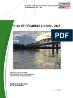 Plan de Desarrollo Municipal, Año 2019 - 2023 Puerto Salgar.