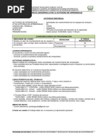 At-Ct-M1-05 - Gdaa05 - Actividades de Mantenimiento de Los Equipos de Cómputo