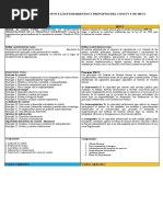 Cuadro Comparativo e Los Fundamentos y Principios Del Coso Iv y de Meci