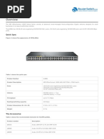 JL386A Datasheet: Quick Spec