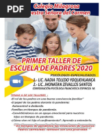 COMUNICADO ESCUELA DE PADRES 2020-1-2sec