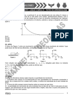 5.1.quantidade de Movimento Linear e Impulso - Testes de Aprendizagem