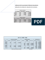 Estudio de Caso - Aplicación de Métodos de Valuación de Inventarios.