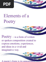 Elements of Poetry