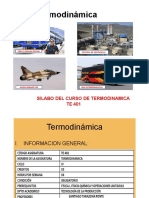 Silabo Curso Térmodinamioca