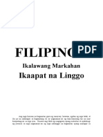 Ikaapat Na Linggo-Sanaysay-Ikalawang-Markahan - Liwanag, L.