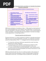 Report of Narayana Murthy Committee On Corporate Governance