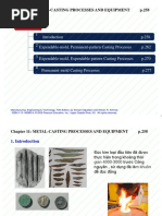 Chapter 11: Metal-Casting Processes and Equipment P.258