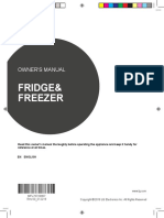 Fridge& Freezer: Owner'S Manual