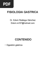 Fisiologia Gastrica