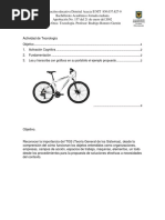 Actividad Tecnologia TGS Análisis Sistémico de La Bicicleta