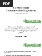 Electronics and Communication Engineering: Electronic Devices and Circuits