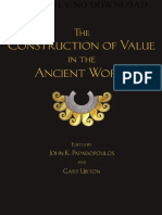 A99 (Gary Urton & John K. Papadopoulos, 2012) The Construction of Value in The Ancient World