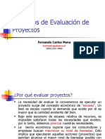 Fcartes Principios de Evaluacion de Proyectos