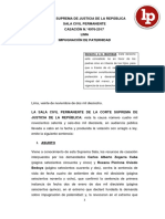 Procede Impugnación Del Padre Biológico Si Menor Se Identifica Con El Apellido de Quien Lo Reconoció Casación 4976 2017 Lima