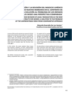 BUENDIA - PERU - Renegociacion Y Revision Del Negocio Juridico PDF