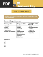 Answer Key - How To Crack The IELTS Speaking Test Part 1