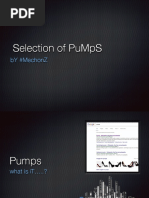 Selection of Pumps: by #Mechonz