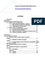 1361 Controlul Calitatii Laptelui de Consum Ecologic (S.C. XYZ S.R.L., Brasov)