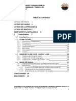 Informe Climatológico de Estaciones