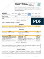 Formulario Comunicacao Investigacao Analise Acidentes Incidentes