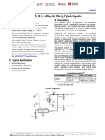 LM2587 4-V To 40-V, 5-A Step-Up Wide V Flyback Regulator: IN 1 Features 3 Description