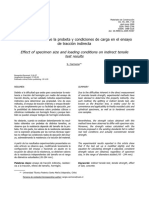 Efecto Del Tamaño de La Probeta y Condiciones de Carga en El Ensayo PDF