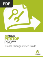 Global Changes User Guide