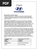 Company: Hyundai Motor India Limited