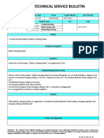 Technical Service Bulletin: Manufacturer Machine Type Series Engine Model Job Order No