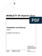 Siemens Mobilett XP Hybrid Eco Installation and Start Up System PDF