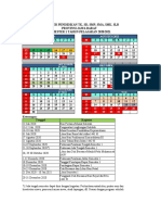 Kalender Pendidikan TK, SD, SMP, SMA, SMK, SLB Provinsi Jawa Barat Tahun Pelajaran 2020 2021