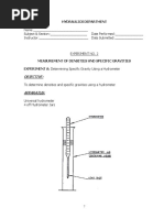 02-Experiment # 2 Measurement of Densities and Specific Gravities (7-11) PDF