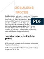 Book Building Process PDF