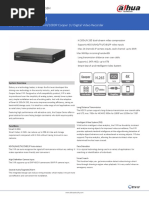 DH-XVR1B16H: 16 Channel Penta-Brid 4M-N/1080P Cooper 1U Digital Video Recorder