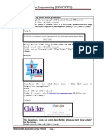 Web Programming 19IT02